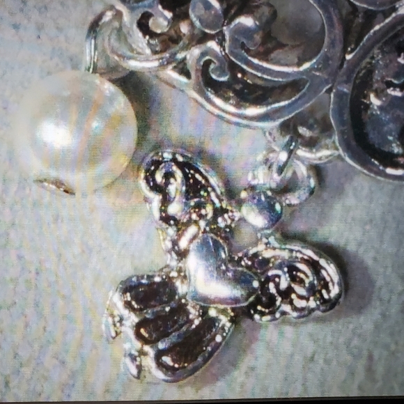 BUY NOW PRICE! HOPE Bracelet w/Faux Pearl & Angel Charms - Picture 8 of 12